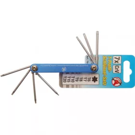   BGS DIY Súprava kľúčov | T-Star (pre Torx) T6 - T20 | 7 ks (BGS 7848)