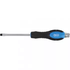   BGS technic Skrutkovač, čepeľ so šesťhranným profilom | plochý SL 6 mm | Dĺžka čepele 100 mm (BGS 7919)