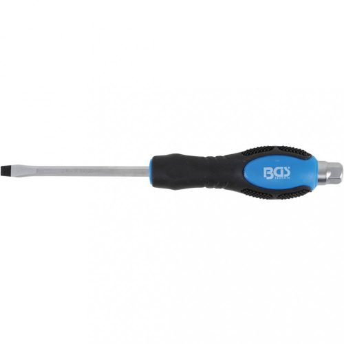 BGS technic Skrutkovač, čepeľ so šesťhranným profilom | plochý SL 6 mm | Dĺžka čepele 100 mm (BGS 7919)