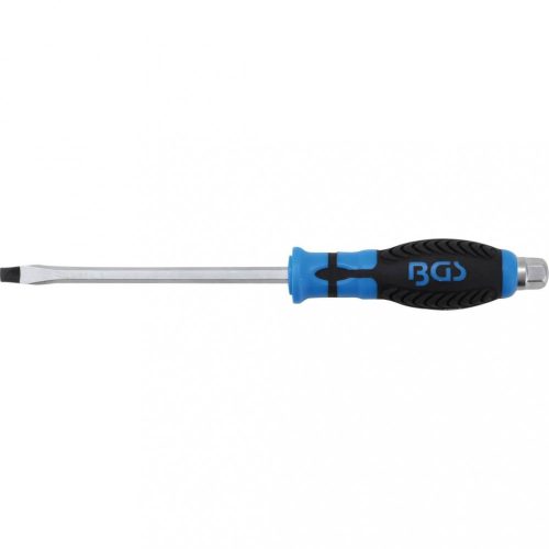 BGS technic Skrutkovač, čepeľ so šesťhranným profilom | plochý SL 8 mm | Dĺžka čepele 150 mm (BGS 7920)