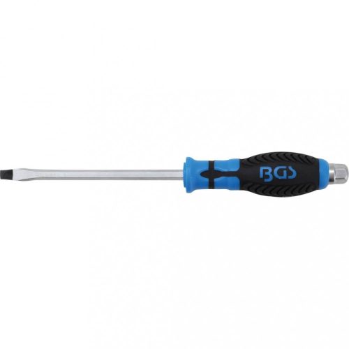 BGS technic Skrutkovač, čepeľ so šesťhranným profilom | plochý SL 8 mm | Dĺžka čepele 150 mm (BGS 7920)