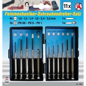 BGS DIY Súprava presných skrutkovačov | 11 ks (BGS 7969)