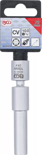 BGS technic Objímka na žeraviace sviečky a zapaľovacie sviečky | 10 mm (3/8") | 10 mm (80000-10)