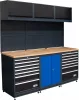BGS technic Systém nástenných dielenských skriniek – 3 modulov (80100)