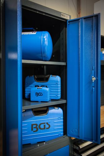 BGS technic Systém nástenných dielenských skriniek – 4 modulov (80120)