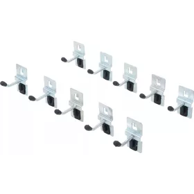   BGS technic Sada s jedným háčikom | 40 mm | pre kombináciu úložného systému | 10 ks. (80196)