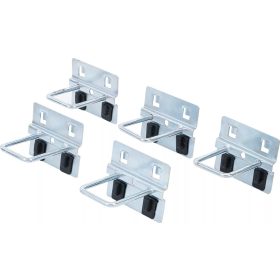   BGS technic  Sada hákov v tvare U | pre systém nástenných skriniek | 5-dielna (80198)