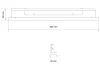 BGS technic Lightning Cover | pre LED osvetľovacie prvky | 650 mm (80214)