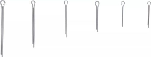 BGS technic Sortiment závlačky | Nehrdzavejúca oceľ | Ø 1,6 - 4,0 mm | 555 ks. (8048-1)