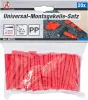 BGS DIY Sada univerzálnych montážnych klinov | Plast | 20 ks. (80716)