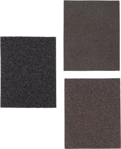 BGS DIY Súprava brúsnych hubiek | K 46, 80, 120 | 3 ks. (80821)