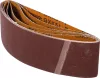 BGS DIY Sada brúsnych pásov | pre pásovú brúsku | 75 x 533 mm | K 40 – 60 – 80 – 120 – 240 | 5 ks. (80822)