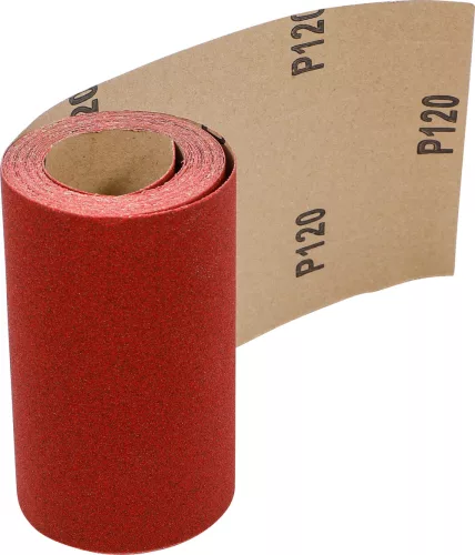 BGS DIY Kotúč brúsneho papiera, 115 mm x 5 m, zrnitosť 120 (BGS 80827)