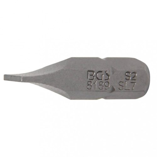 BGS technic Bit | 6.3 mm (1/4") uchytenie | Plochý 7 mm (BGS 8189)