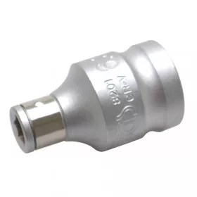   BGS technic Bitový adaptér s guľou | vnútorný štvorhran 12.5 mm (1/2") | vnútorný šesťhran 6.3 mm (1/4") (BGS 8201)