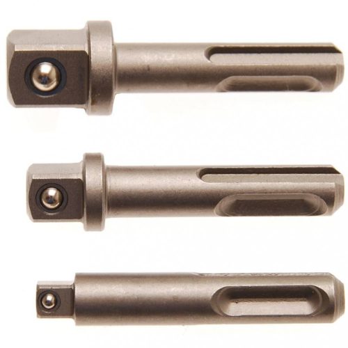 BGS technic Súprava adaptérov | SDS - vonkajší štvorhran 6,3 mm (1/4"), 10 mm (3/8"), 12,5 mm (1/2") | 3 ks (BGS 8214)