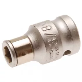   BGS technic Bitový adaptér s guľou | vnútorný štvorhran 10 mm (3/8") | vnútorný šesťhran 6,3 mm (1/4") (BGS 8225)