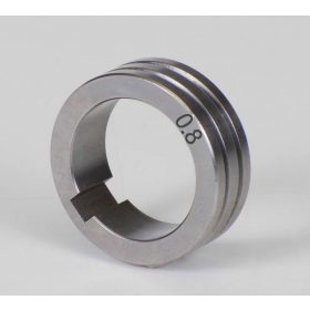   IWELD Valec na podávanie drôtu 0,8-1,0 mm 'U' (MIG251-215-221-263-230) 30x22x10 Alu (825130810U)