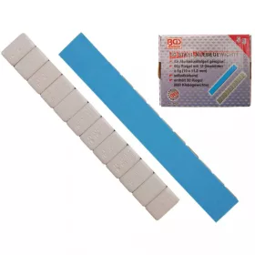   BGS technic Súprava samolepiacich závaží | 12x 5 g | 50 ks (BGS 8426)