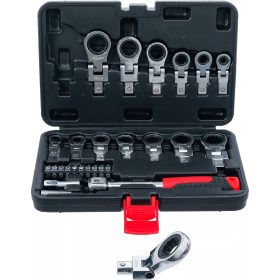   BGS DIY Sada račňových očkových kľúčov a bitov | 6 – 20 mm | 27 ks. . (84529)