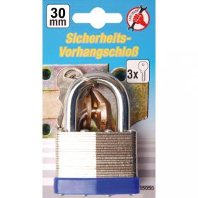   BGS DIY Bezpečnostný visiaci zámek (kladka) | 30 mm (BGS 85030)