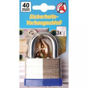   BGS DIY Bezpečnostný visiaci zámok (kladka) | 40 mm (BGS 85040)