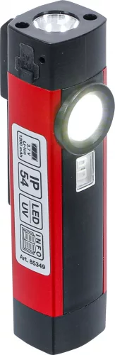 BGS DIY Hliníkové vreckové COB-LED / UV svietidlo | 1 W (BGS 85349)