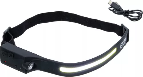 BGS technic COB LED čelovka | so snímačom pohybu (85355)