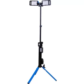   BGS technic LED pracovné svetlo so stojanom, dvojhlavový hybridný reflektor 5000 lm, krytie IP65 (85360)