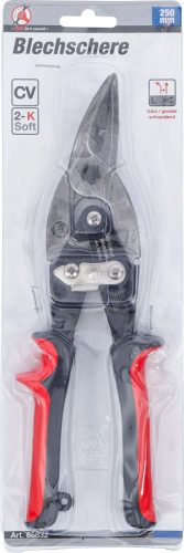 BGS DIY Nožnice na plechové profily | ľavé / rovné rezanie | 250 mm (85832)