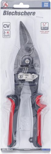 BGS DIY Nožnice na plechové profily | pravý / rovný rez | 250 mm (85834)