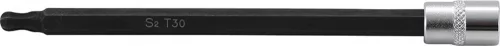 BGS technic Nástrčná hlavica | 6,3 mm (1/4") | T-profil (pre Torx) s guľatou hlavou T30 (BGS 8618-T30)