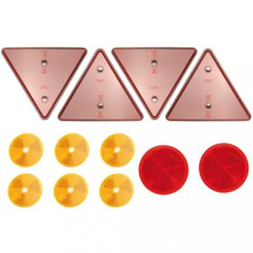 BGS DIY Súprava odraziek na príves | 12 ks (BGS 8635)