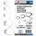 BGS DIY Súprava hadicových spon | 25 ks (BGS 88182)