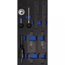   BGS technic Podnos na náradie 1/3: Súprava nástrojov na montáž časovania motora | pre Porsche Panamera, Cayenne V8 | 8 ks (BGS 8835)