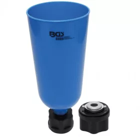   BGS technic Lievik na plnenie oleja s bajonetovým adaptérom pre VAG, MB, BMW, Porsche, Volvo (BGS 8899)