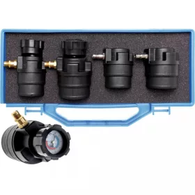   BGS technic Kufor na diagnostiku turbodúchadla s manometrami | 55 - 60 - 65 - 70 mm (BGS 8958)