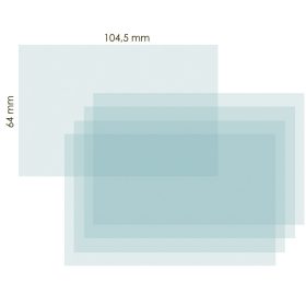   IWELD PANTHER FLEX vnútorné ochranné plexi 104,5x64,0mm (8PNTHRFLXINNCL)