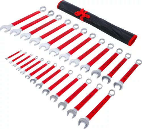 BGS DIY Sada očkoplochých kľúčov s protišmykovou rukoväťou, 6 – 32 mm, 25 dielov (91198)