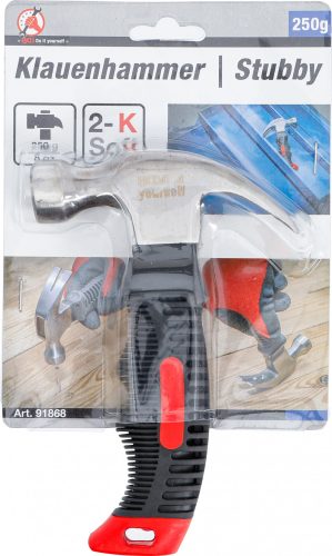 BGS DIY Tesárske kladivo | Stubby | 250 g (BGS 91868)