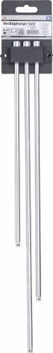 BGS DIY Sada predlžovákov | 6,3 mm (1/4") | 300 / 380 / 450 mm | 3-dielna (BGS 92235)