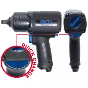   BGS technic Pneumatický rázový uťahovák, 12.5 mm (1/2") uchytenie, max. 1756 Nm, 1.9 kg (BGS 9320)