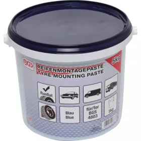   BGS technic Pasta na montáž pneumatík pre pneumatiky Run-Flat | modrá | 5 kg vedro (BGS 9383)