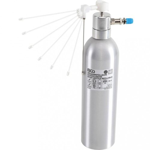 BGS technic Hliníková fľaša - rozprašovač (sprej), max 650 ml (BGS 9393)