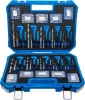 BGS technic Sada na opravu závitov, metrické a palcové rozmery, M5 – M12, 1/4" – 1/2", 320 dielov (9483)