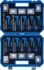 BGS technic Sada na opravu závitov, metrické a palcové rozmery, M5 – M12, 1/4" – 1/2", 320 dielov (9483)