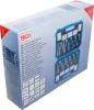 BGS technic Sada na opravu závitov, metrické a palcové rozmery, M5 – M12, 1/4" – 1/2", 320 dielov (9483)