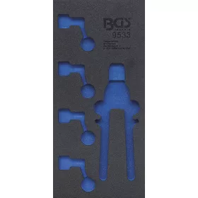   BGS technic Vložka do dielenského vozíka 1/3 | prázdna | pre BGS 9533 (BGS 9533-2)