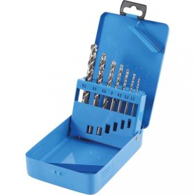   BGS technic Súprava špirálových vrtákov HSS | rozmery otvoru pre závit | Ø 2,5 – 10,2 mm | 7-dielna (BGS 9580)