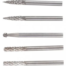   BGS technic Súprava fréz HSS, extra krátké | 5-dielna (BGS 9596)